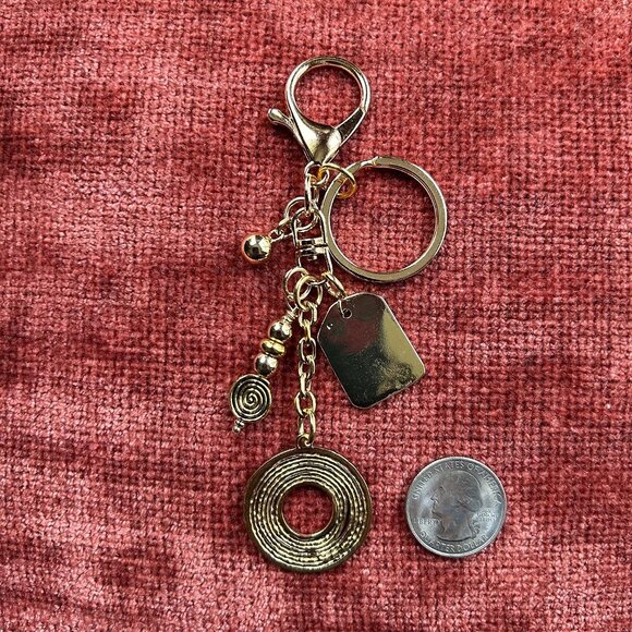 New GOLD SUN PENDANT Bag Charm ☀️ - Picture 6 of 7